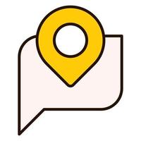 Location icon, suitable for a wide range of digital creative projects. vector