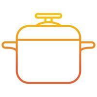 Pot icon, suitable for a wide range of digital creative projects. vector