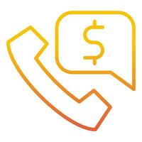 business call icon, suitable for a wide range of digital creative projects. vector