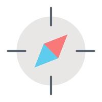 compass icon, suitable for a wide range of digital creative projects. vector