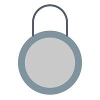 closed padlock icon, suitable for a wide range of digital creative projects. vector