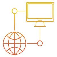 database icon, suitable for a wide range of digital creative projects. vector