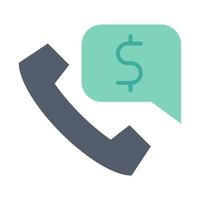 business call icon, suitable for a wide range of digital creative projects. vector