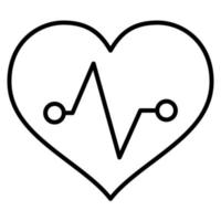 cardiogram icon, suitable for a wide range of digital creative projects. vector