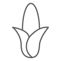 corn icon, suitable for a wide range of digital creative projects. vector