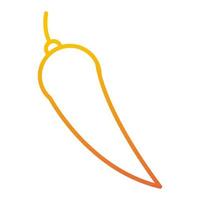 Pepper icon, suitable for a wide range of digital creative projects. vector