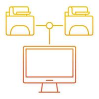 Connection icon, suitable for a wide range of digital creative projects. vector