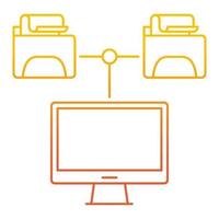 Connection icon, suitable for a wide range of digital creative projects. vector