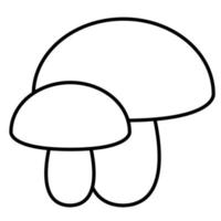 diseño de icono de mashroom, adecuado para una amplia gama de proyectos creativos digitales. vector