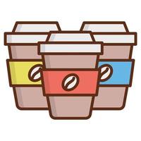 coffee cup icon, suitable for a wide range of digital creative projects. vector