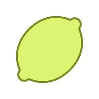 Lemon icon, suitable for a wide range of digital creative projects. vector
