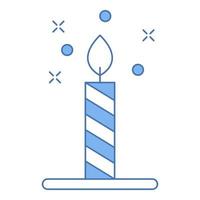 candle icon, suitable for a wide range of digital creative projects. vector