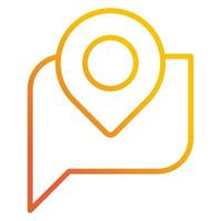 Location icon, suitable for a wide range of digital creative projects. vector