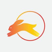 Rabbit vector icon illustration design