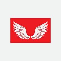 wings illustration design icon logo vector