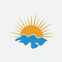 Sun Vector illustration Icon