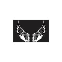 wings illustration design icon logo vector