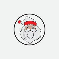 Santa Claus vector illustrations design icon logo
