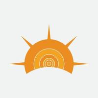 Sun Vector illustration Icon