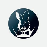 Rabbit vector icon illustration design