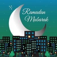 Ramadan vector design template