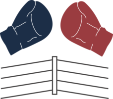 Collection accessory for sport game boxing png