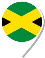 ícone de check-in da bandeira da jamaica. png