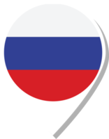 Rusland vlag Check in icoon. png