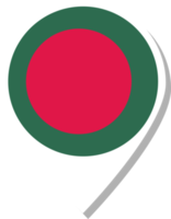 Bangladesch-Flaggen-Check-in-Symbol. png