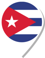 ícone de check-in da bandeira de cuba. png