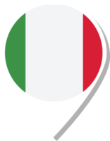 Italy flag check-in icon. png