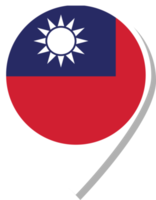 Taiwan-Flaggen-Check-in-Symbol. png