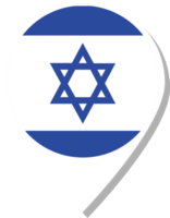 Symbol für das Einchecken der israelischen Flagge. png