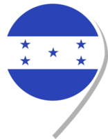 Honduras-Flaggen-Check-in-Symbol. png