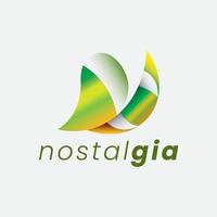 Eco Art Nostalgia Logo vector