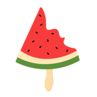 bita vattenmelon skiva illustration png