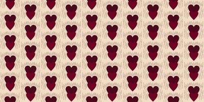 Heart pattern background, romanticism with heart shape as pattern and colors on valentine's day predominate vector