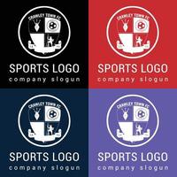 I will create football, volleyball, basketball or sports logo vector