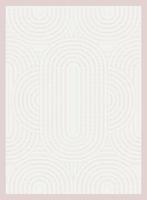 Poster illustration with abstract shapes in nude colors. Beige colors poster in minimalist style. Contemporary vector Illustration