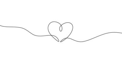 Heart background valentine day of heart stroke Love sketch symbol vector