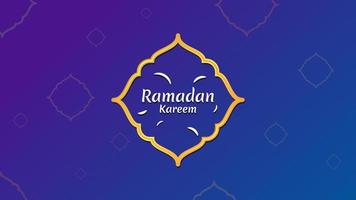 Ramadan kareem background. Suitable for greeting cards, posters, landing pages or other needs with an Islamic theme. vector