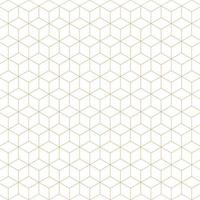 minimalist hexagon outline pattern vector background