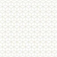 minimalist hexagon outline pattern vector background