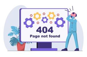 Oops the connection is lost. Mistake 404 page not found.
