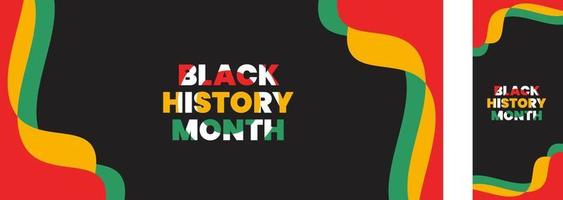 black history month background. black history month 2023 background. African American History or Black History Month. Celebrated annually in February in the USA, Canada.  Juneteenth Independence Day. vector
