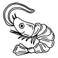 sea creature clipart black and white