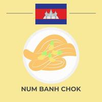 num banh chok vector