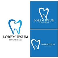 Dental logo Template vector illustration