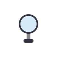 makeup mirror vector for website symbol icon presentation