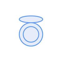 hand mirror vector for website symbol icon presentation